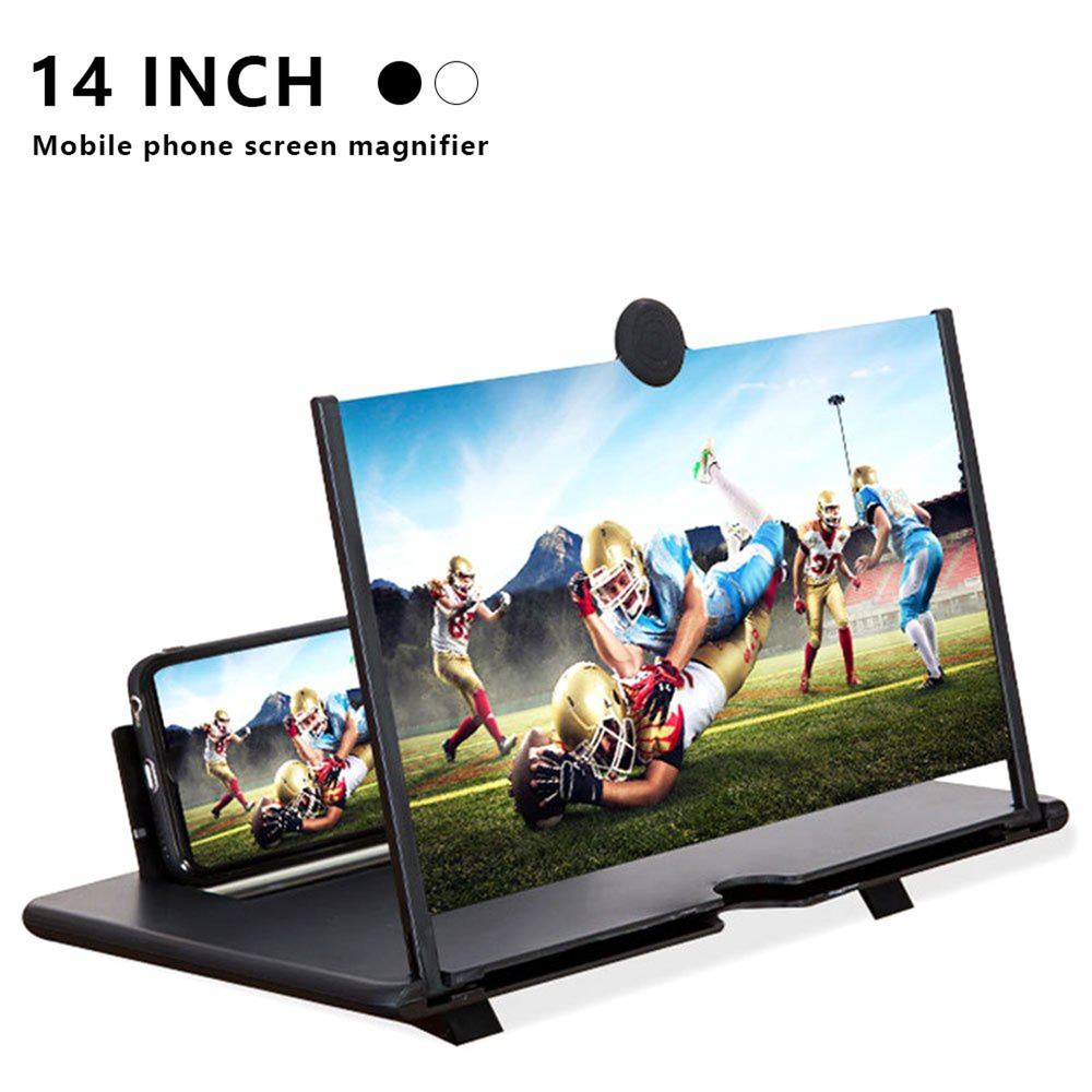 14 Inch Screen Magnifier for Cell Phone, Foldable Smartphone Screen Magnifier Mo